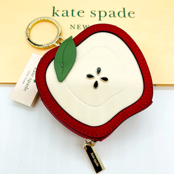 kate spade Bags Kate Spade Honeycrisp Apple Coin Purse Poshmark